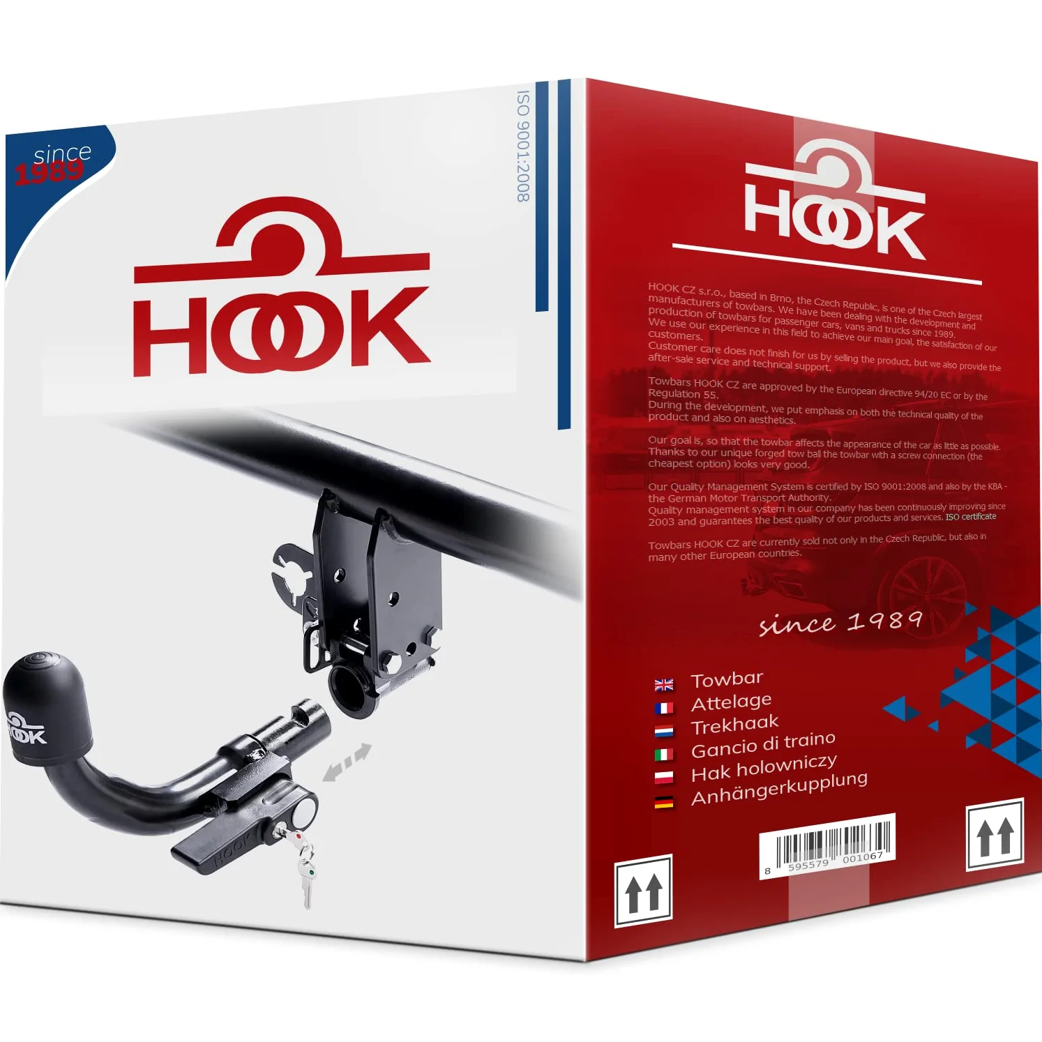 Hook Kompletny hak holowniczy wypinany poziomo kompatybilny z Kia Sportage IV 09.2018-2022 + uniwersalna wiązka elektryczna 13-PIN