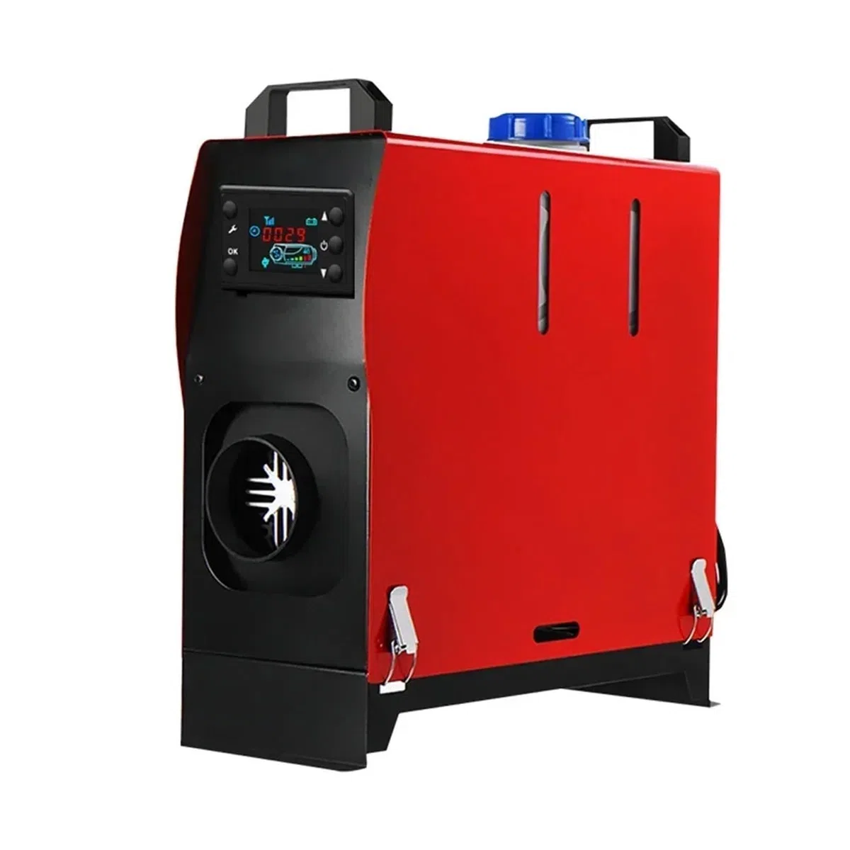 Nagrzewnica postojowa samochodowy Nagrzewnica Ogrzewacz Postojowy 8 KW, 12 V, Samochodowy, Na Olej Napędowy, Wielofunkcyjny Z Monitorem LCD, Do Samochodów, Kamperów, Łodzi, Przyczep Kempingowych